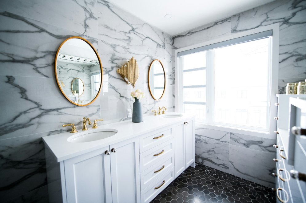 Luxury bathroom renovation